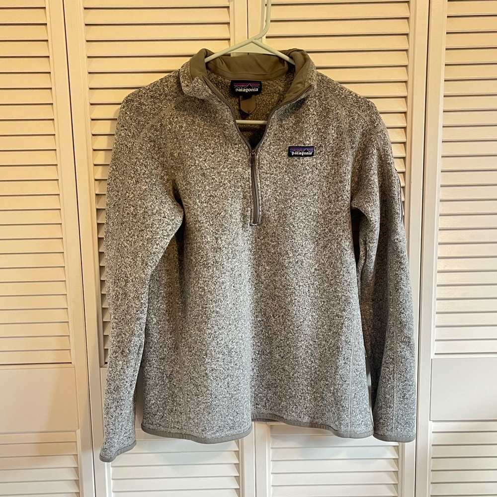 Patagonia women’s 3/4 zip better sweater